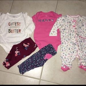 3 months baby girl bundle